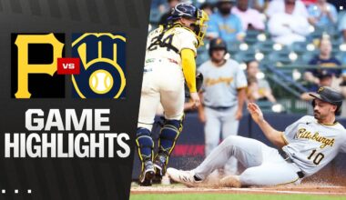 Pirates vs. Brewers Game Highlights (6/23/25) | MLB Highlights