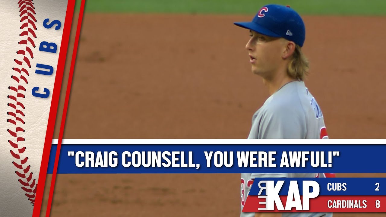 REKAP: ⚾️ Chicago Cubs 8-2 loss against St. Louis Cardinals. ‘Craig Counsell, you were awful!’