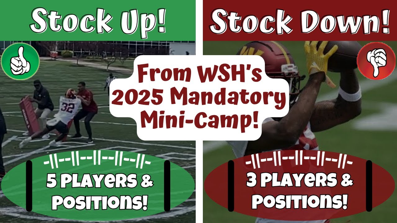 👀Stock Ups & Stock Downs: WSH 2025 Mandatory Mini-Camp Practices! SOPHOMORE SURGE?! +Practice Clips🎥