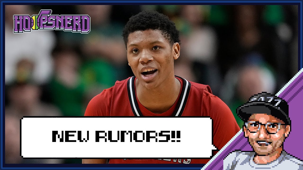 NBA Draft Rumors: The Utah Jazz are drafting WHO?! | Hoops Nerd Show