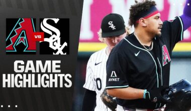 D-backs vs. White Sox Game Highlights (6/23/25) | MLB Highlights | Arizona Diamondbacks