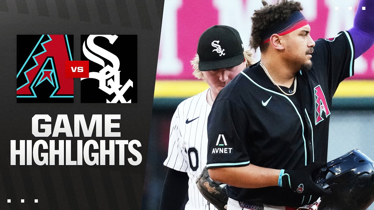 D-backs vs. White Sox Game Highlights (6/23/25) | MLB Highlights | Arizona Diamondbacks