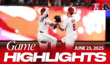 Red Sox vs. Angels Game Highlights (6/23/25) | MLB Highlights