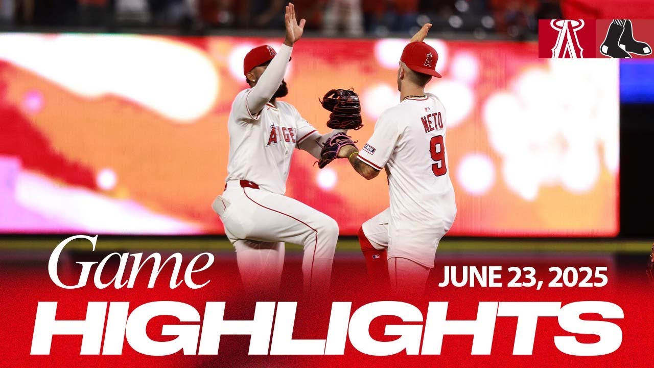Red Sox vs. Angels Game Highlights (6/23/25) | MLB Highlights