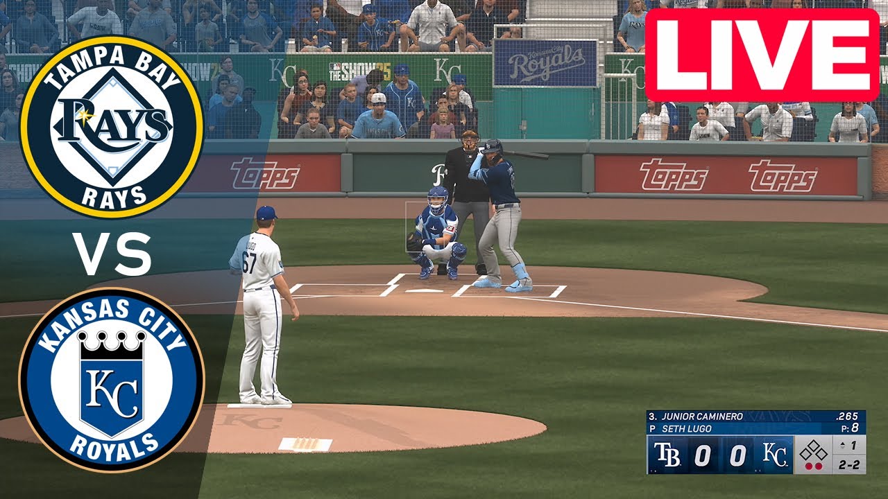 MLB LIVE🔴 Tampa Bay Rays vs Kansas City Royals - Jun 24, 2025 | Full Game MLB 2025 EN VIVO