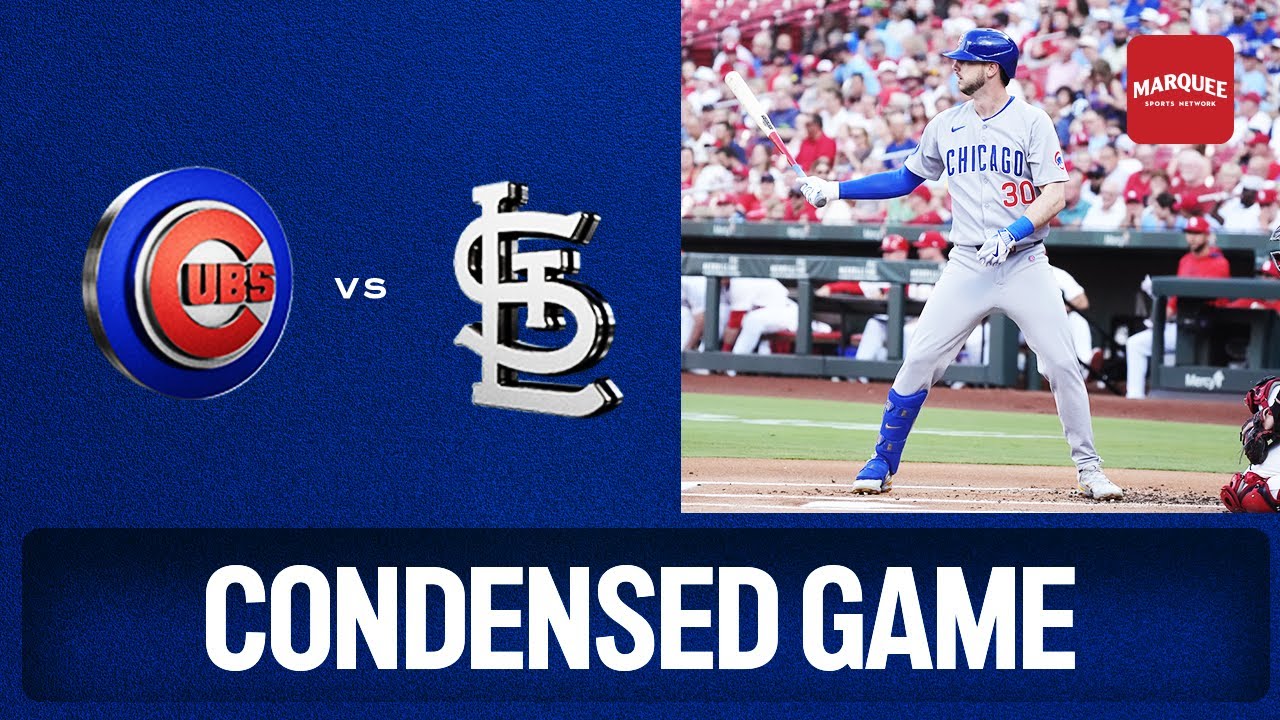 Chicago Cubs vs. St. Louis Cardinals MLB game highlights (June 24, 2025) | Marquee Sports Network
