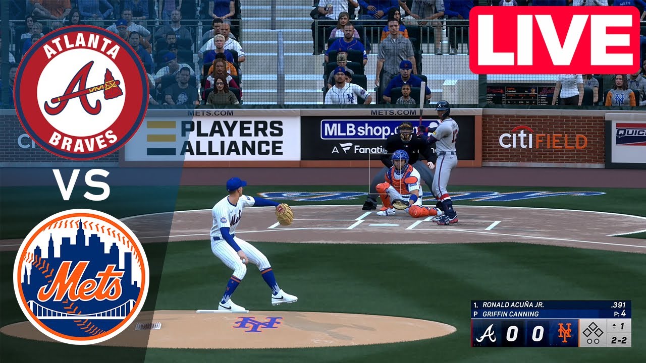 MLB LIVE🔴 New York Mets vs Atlanta Braves - Jun 24, 2025 | Full Game MLB 2025 EN VIVO