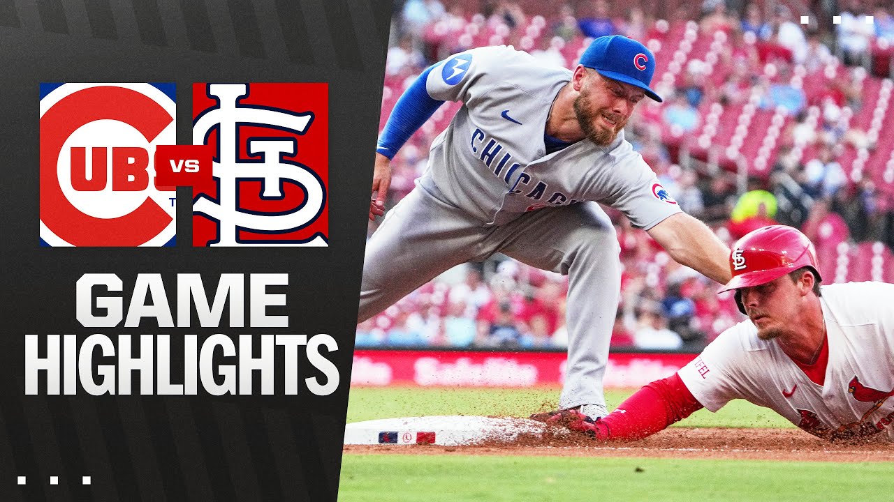 Cubs vs. Cardinals Game Highlights (6/24/25) | MLB Highlights