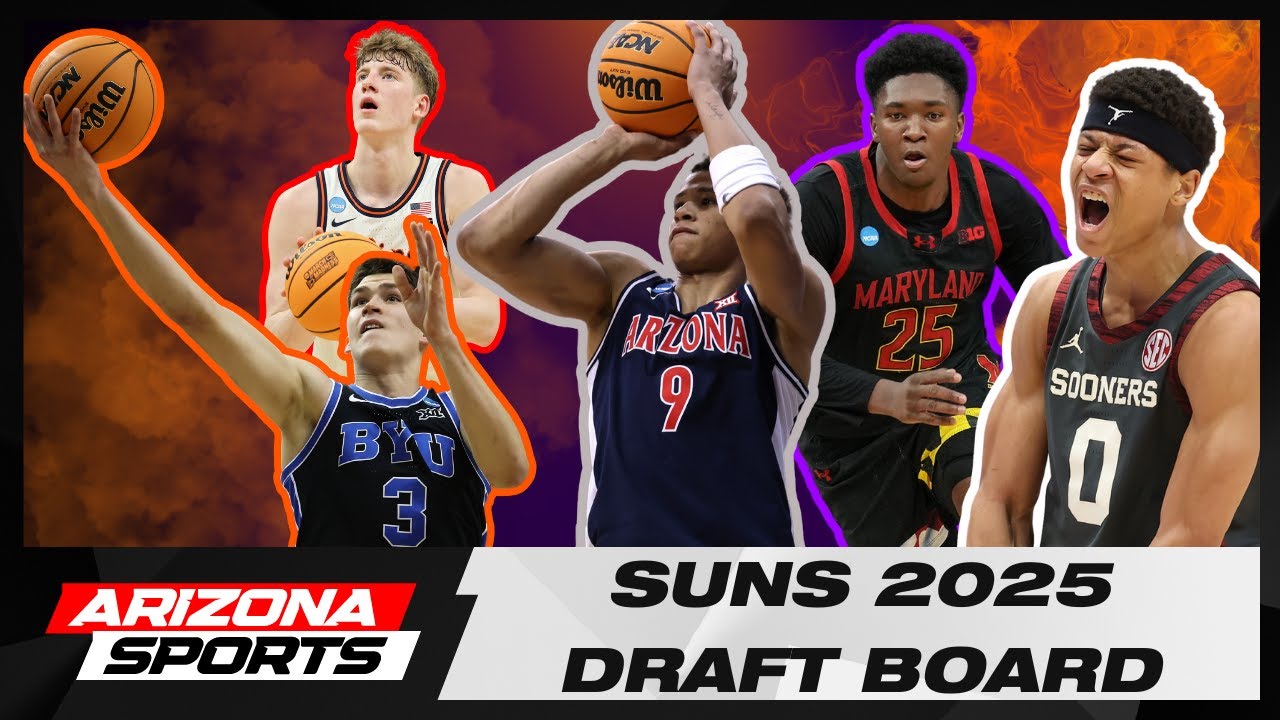 Suns 2025 NBA Draft board: Who could Phoenix get at No. 10?