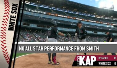 REKAP: ⚾️ Chicago White Sox 10-0 loss to Arizona Diamondbacks. ‘No All Star performance by Smith.’