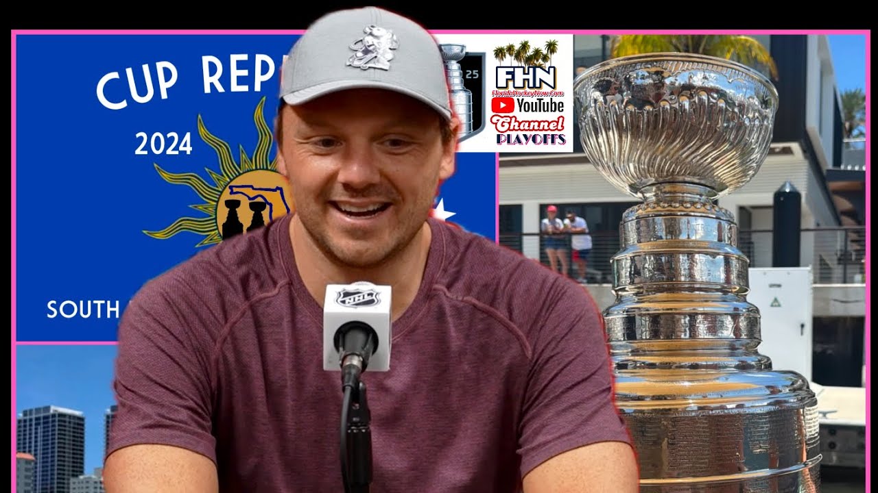 Sam Reinhart: 2x Stanley Cup Champ Talks Celebrations, His Season, Marchand, More