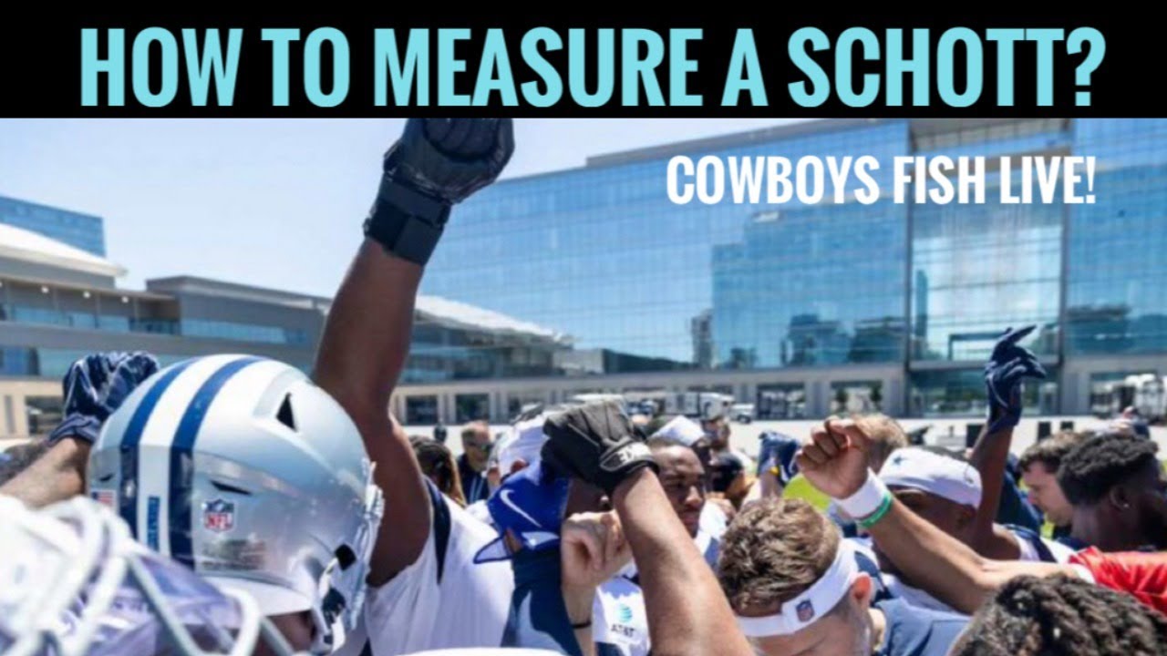 #DallasCowboys Fish AM Report Live: How To Measure A Schott?