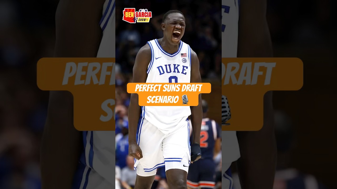 PERFECT NBA Draft Night Scenario For The Phoenix Suns ☀️ #phoenixsuns #khamanmaluach #drakepowell