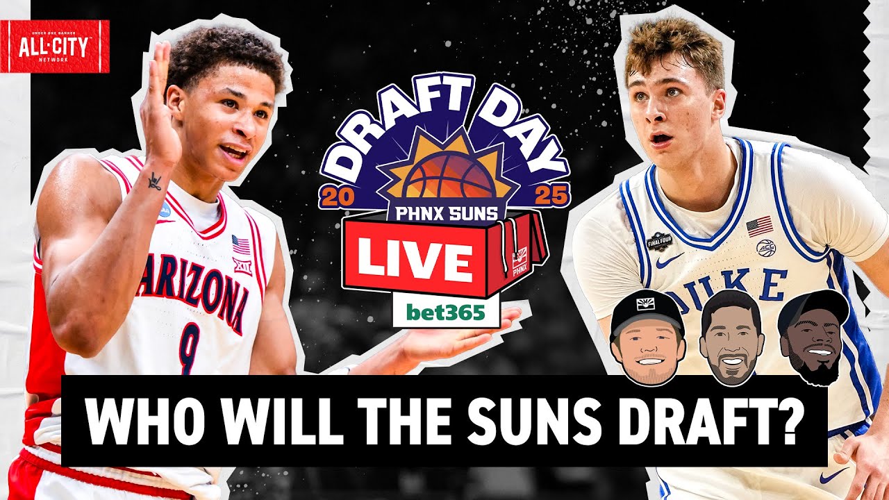 NBA Draft LIVE: Phoenix Suns Have TOP-10 Pick With Possible TRADE Coming