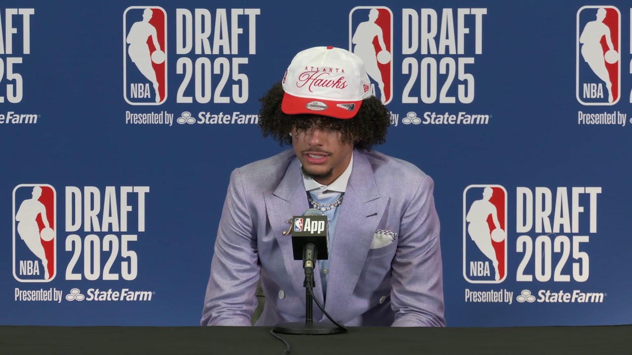 The 2025 #NBADraft presented by State Farm press conference