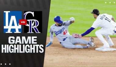 Dodgers vs. Rockies Game Highlights (6/25/25) | MLB Highlights