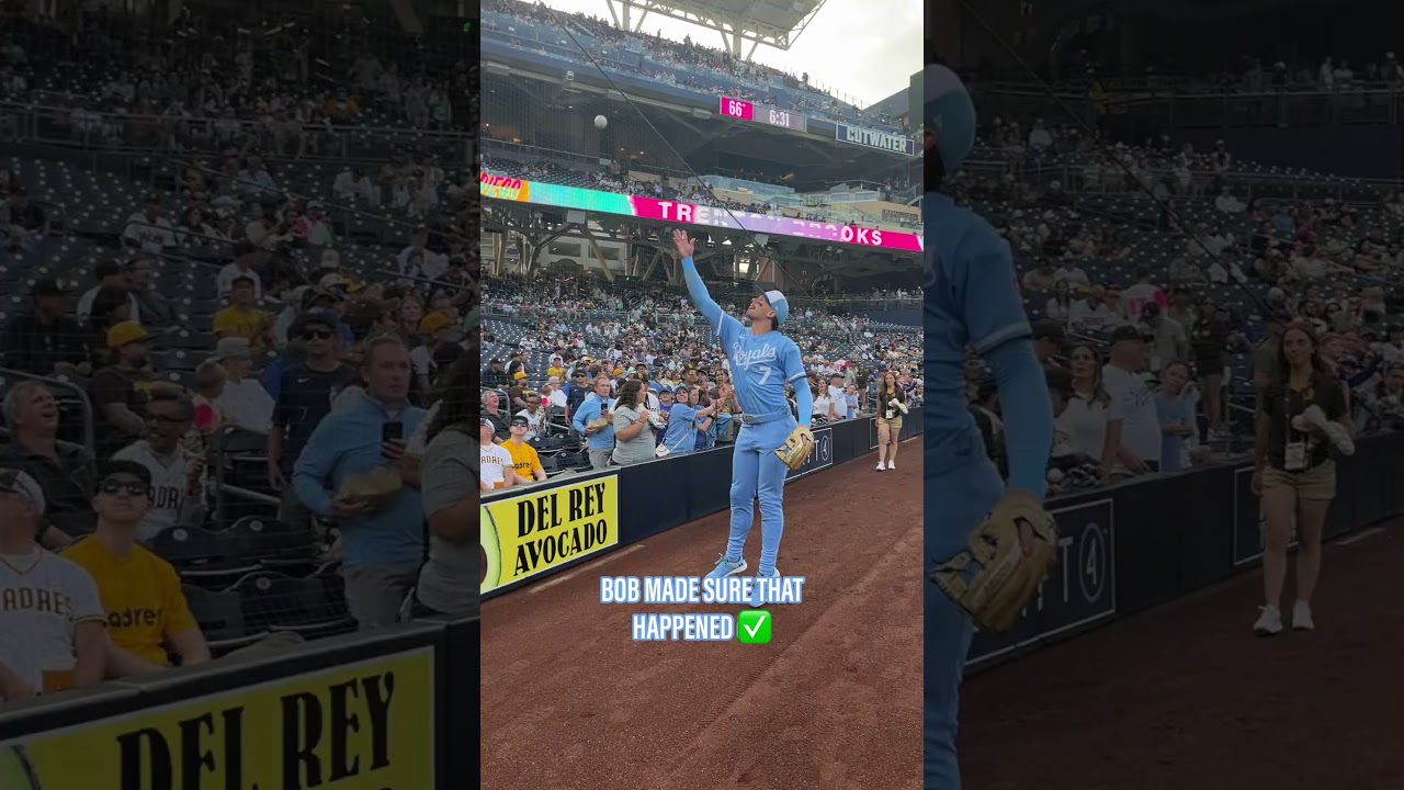 Bobby Witt Jr. Finds a Twin in San Diego #kansascityroyals #baseballfans #bobbywittjr #memories #mlb