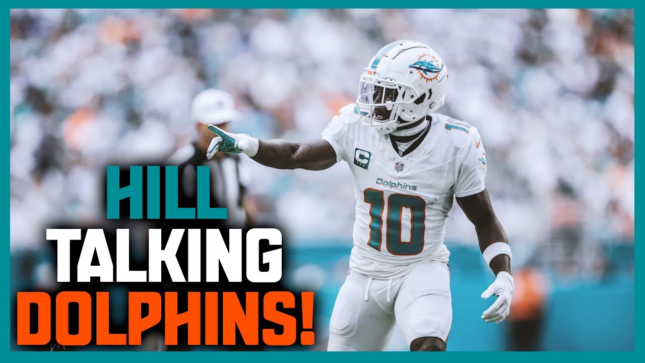 Miami Dolphins Tyreek Hill Talks Tua, McDaniel, & Teams Future!