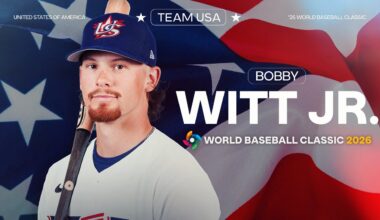 Bobby Witt Jr. is back for Team USA in the 2026 World Baseball Classic!