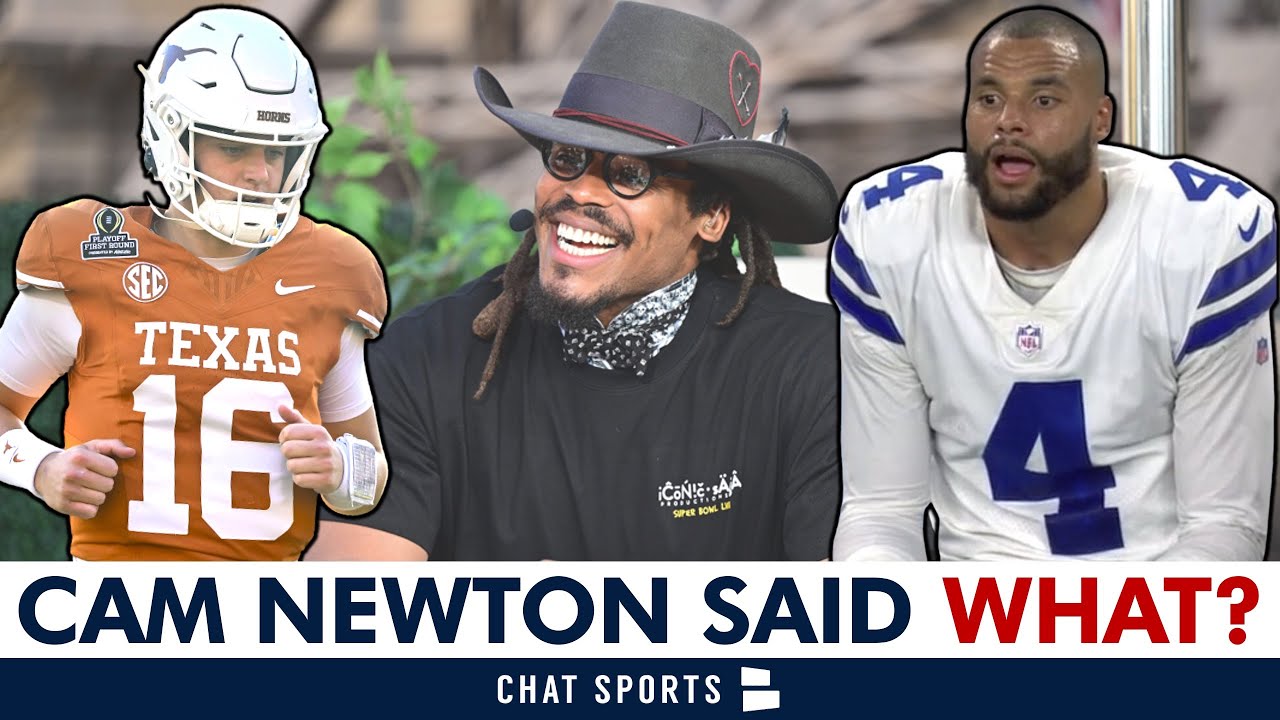 Cam Newton Said THIS About Dak Prescott, Arch Manning & The Dallas Cowboys