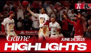 Red Sox vs. Angels Game Highlights (6/24/25) | MLB Highlights
