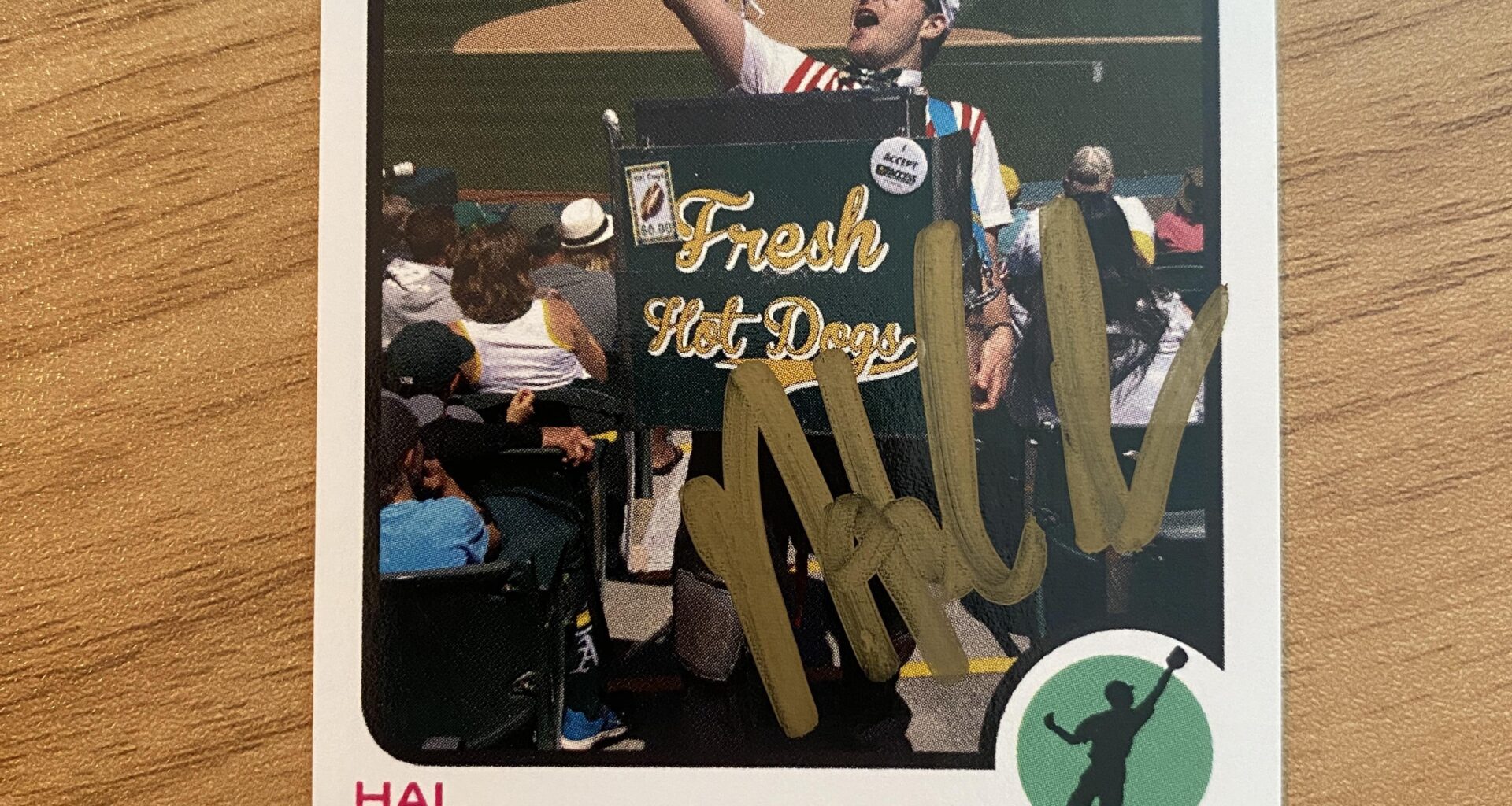 My most coveted OAKLAND A’s trading card