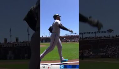 443 feet 💪 Agustín Ramírez adds on with a LONG homer!