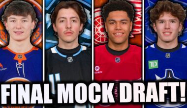 *FINAL* 2025 NHL MOCK DRAFT! (COMPLETE Top 50 Picks)