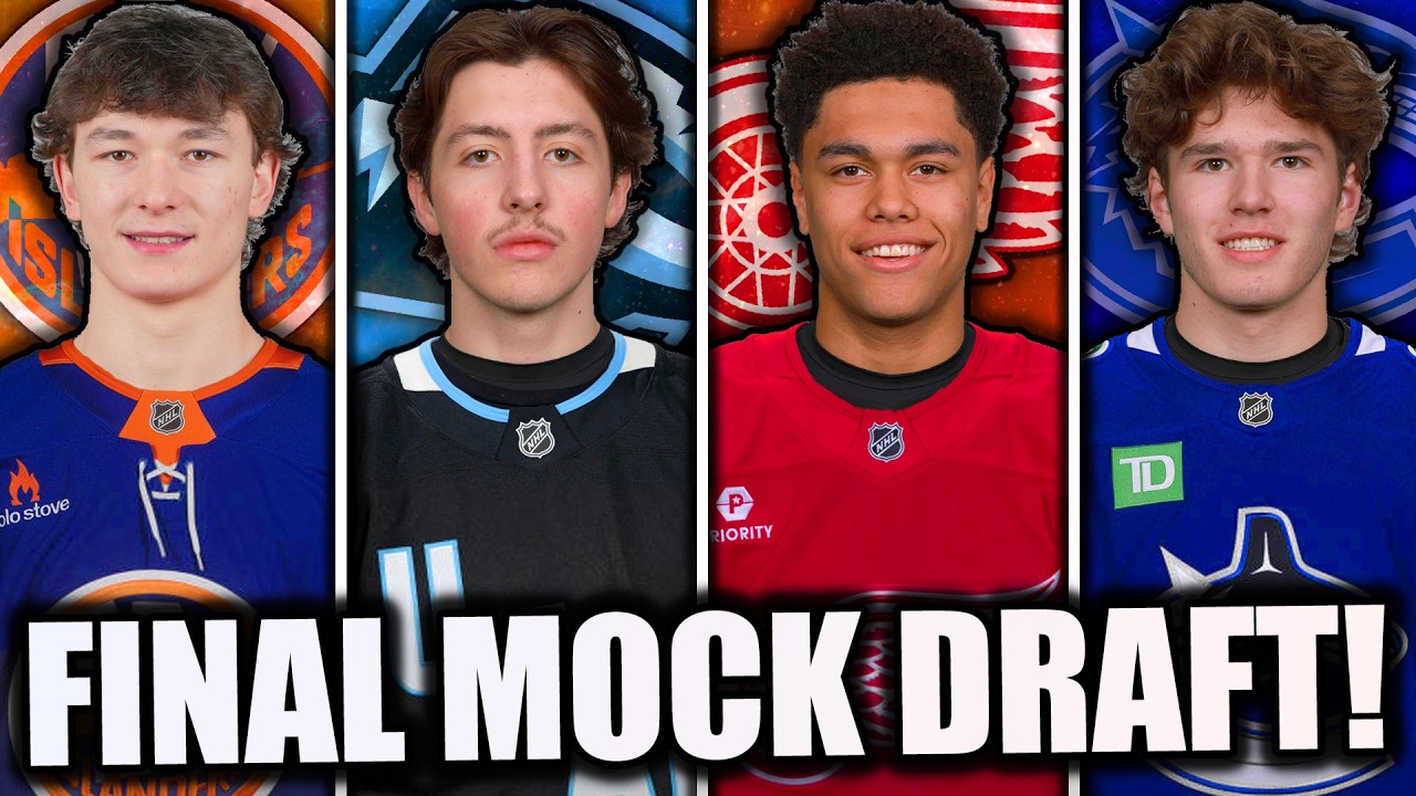 *FINAL* 2025 NHL MOCK DRAFT! (COMPLETE Top 50 Picks)