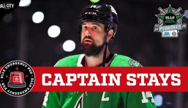 Dallas Stars Captain Jamie Benn Signs 1-Year Contract Extension | DLLS Stars Emergency Pod