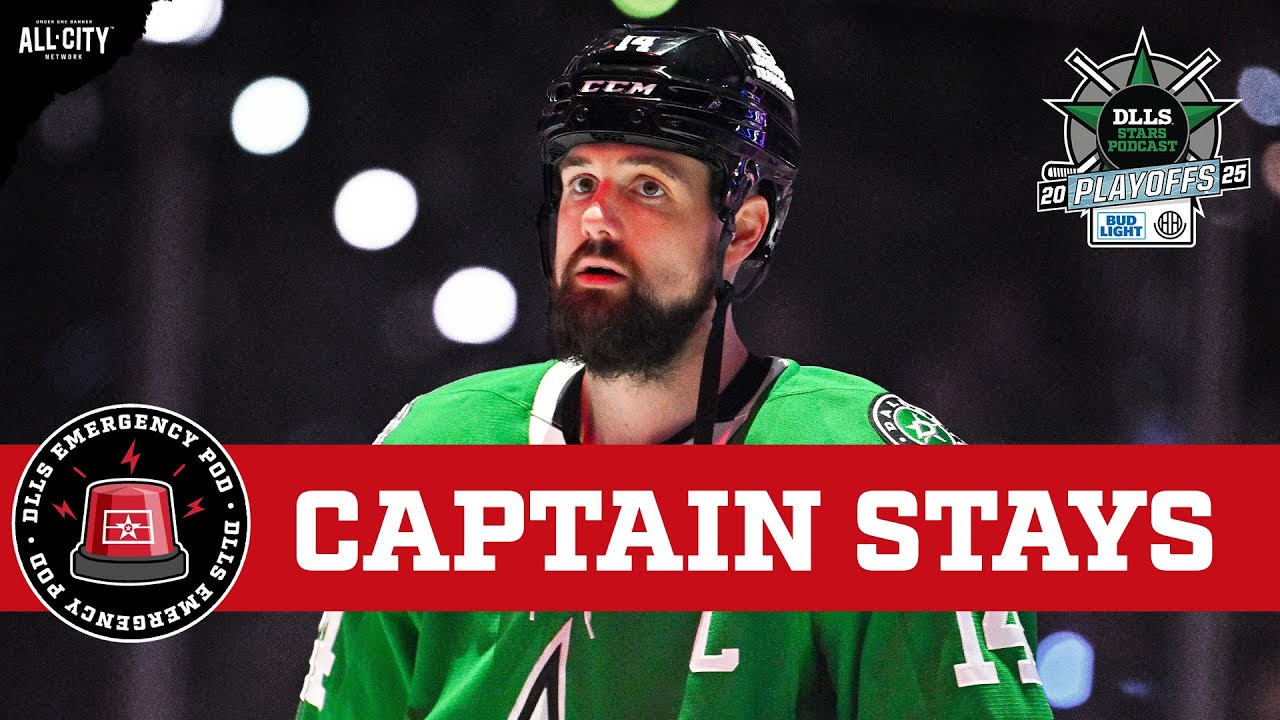 Dallas Stars Captain Jamie Benn Signs 1-Year Contract Extension | DLLS Stars Emergency Pod