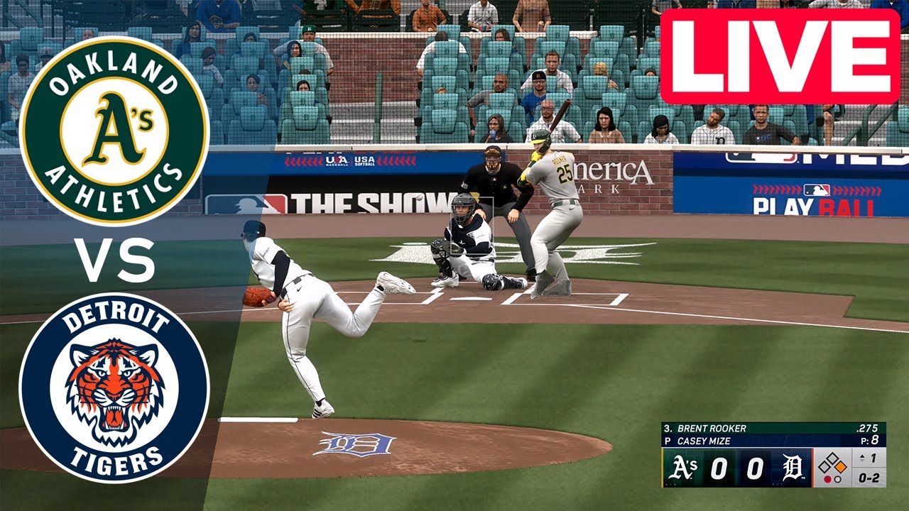 MLB LIVE🔴 Detroit Tigers vs Oakland Athletics - Jun 26, 2025 | Full Game MLB 2025 EN VIVO