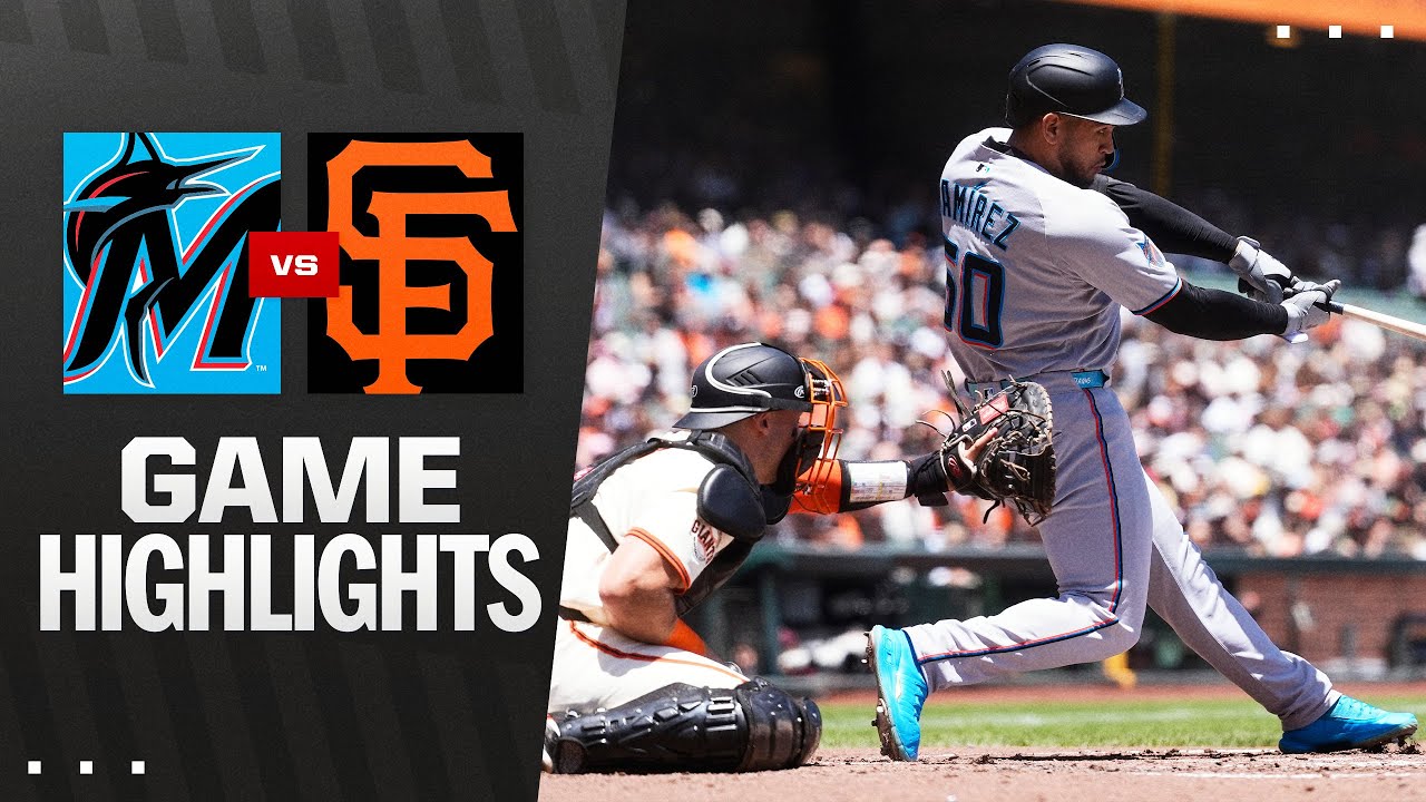 Marlins vs. Giants Game Highlights (6/26/25) | MLB Highlights