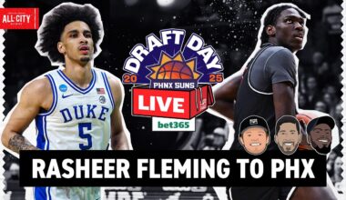 NBA DRAFT DAY LIVE: Phoenix Suns TRADE UP to Take Rasheer Fleming