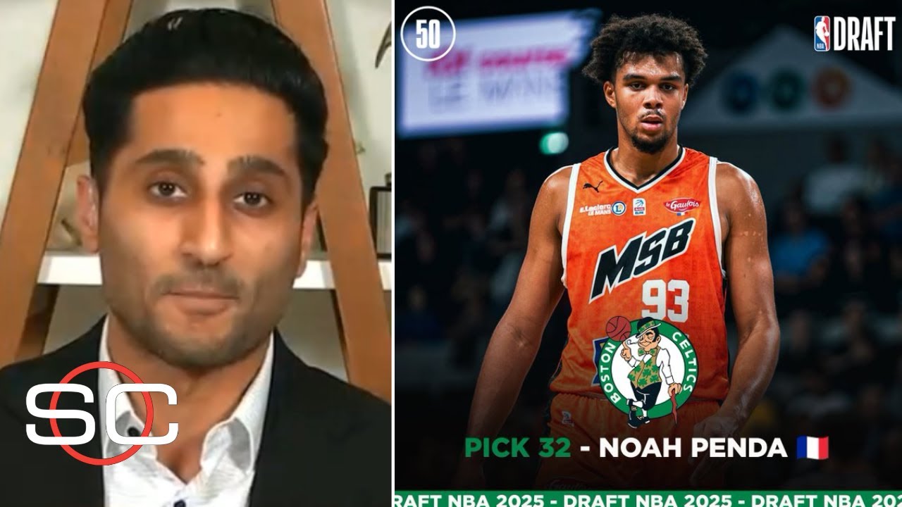 NBA Draft | Shams BREAKING: Orlando Magic acquire No. 32 from Boston Celtics, select Noah Penda