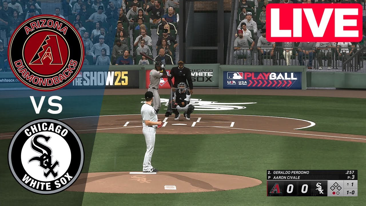 MLB LIVE🔴 Arizona Diamondbacks vs Chicago White Sox - Jun 24, 2025 | Full Game MLB 2025 EN VIVO