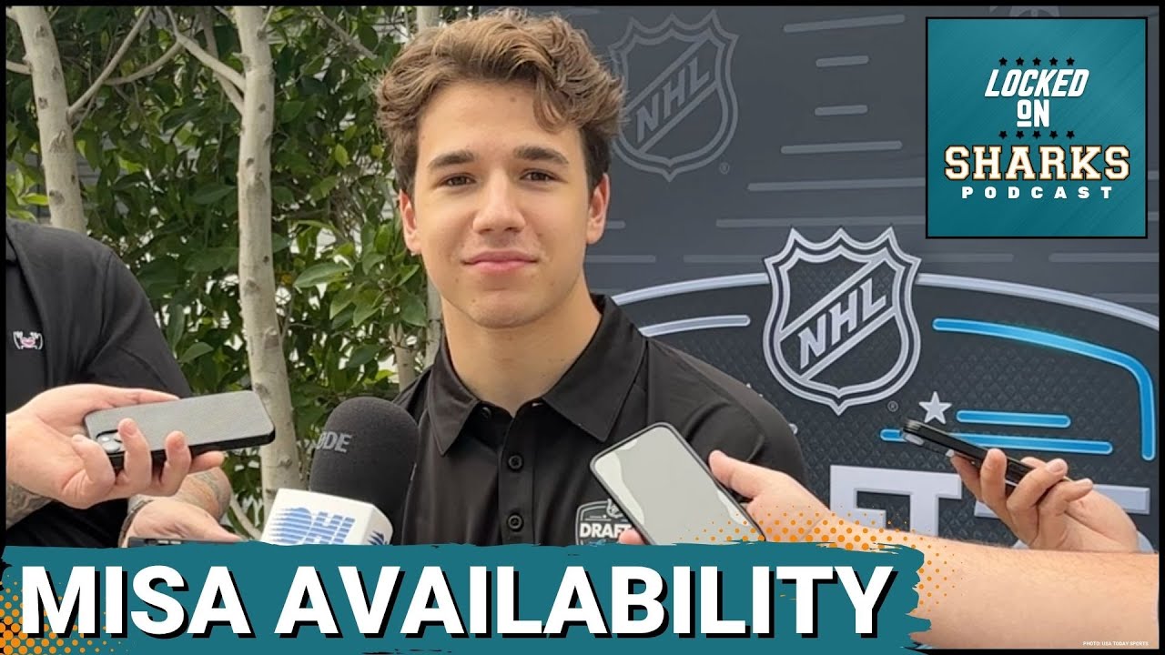 Michael Misa Meets With The Media Ahead Of The 2025 NHL Draft