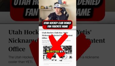 UTAH HOCKEY CLUB DENIED NEW NAME!🚨 #nhl #hockey #nhlhockey #icehockey #nhlshorts #nhl25 #shorts