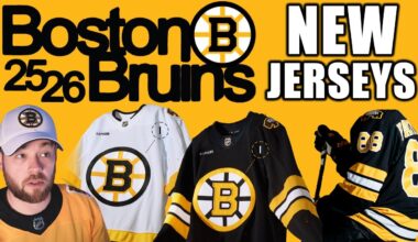 NHL Boston Bruins NEW Jerseys & Branding! RETRO!