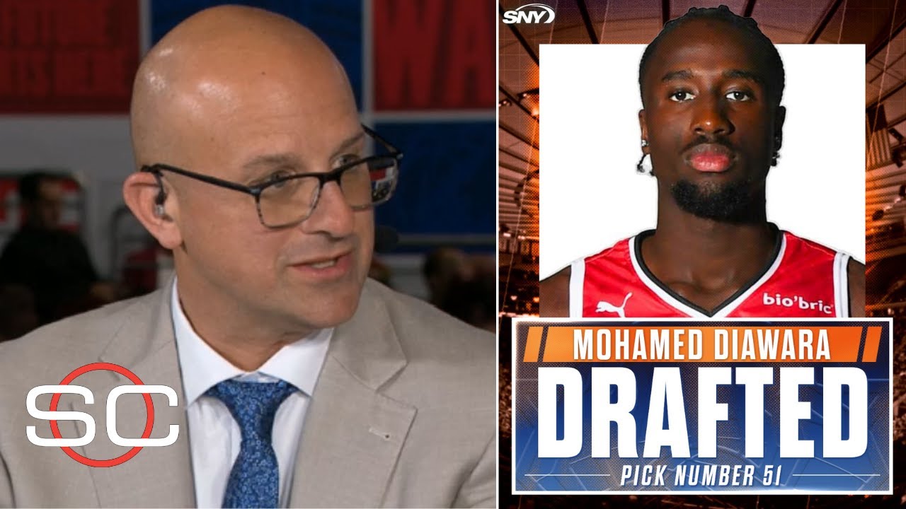 ESPN Breaking: New York Knicks select forward Mohamed Diawara with No. 51 pick in 2025 NBA Draft