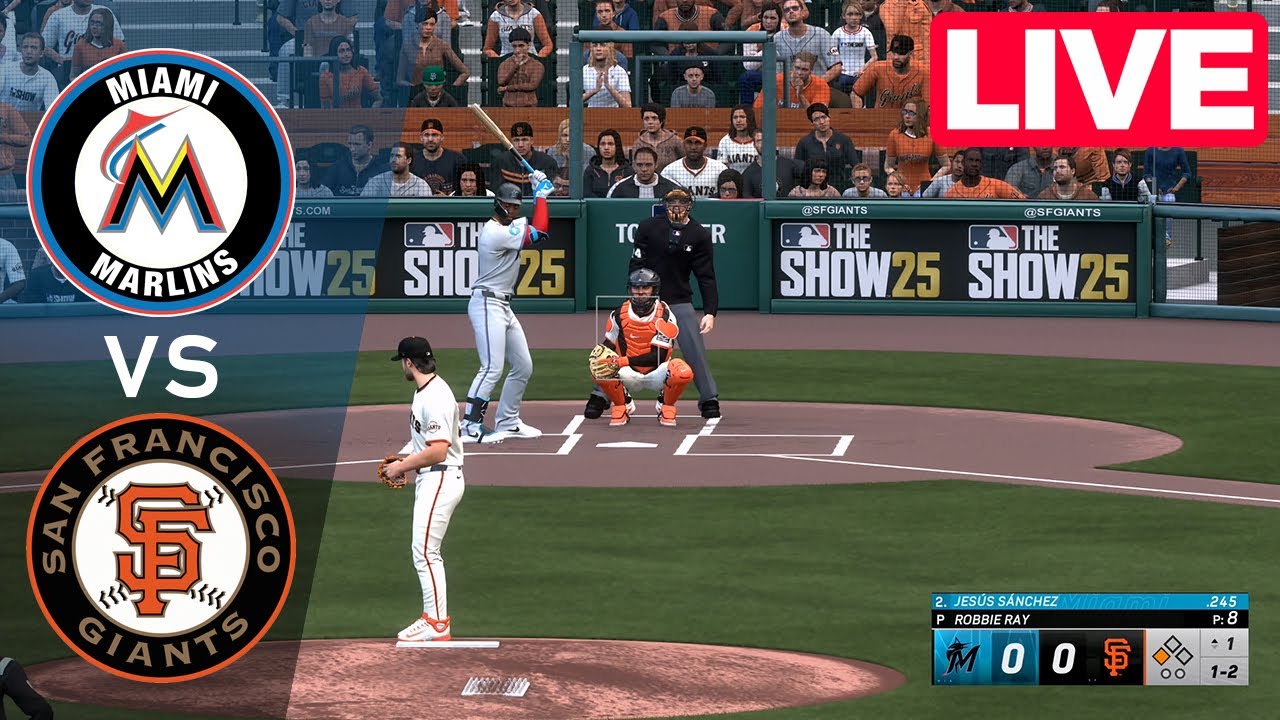 MLB LIVE🔴 San Francisco Giants vs Miami Marlins - Jun 26, 2025 | Full Game MLB 2025 EN VIVO