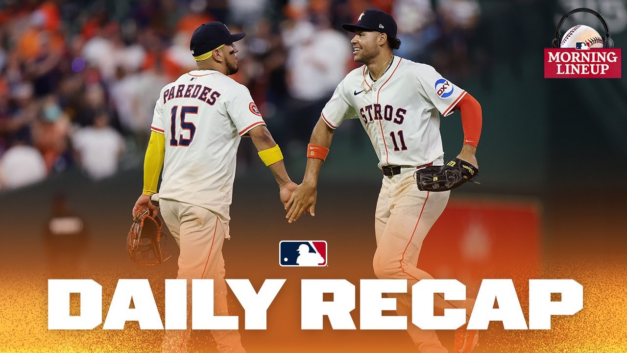 The inevitable Astros and the rocking Rays! | Morning Lineup (MLB Daily Recap)