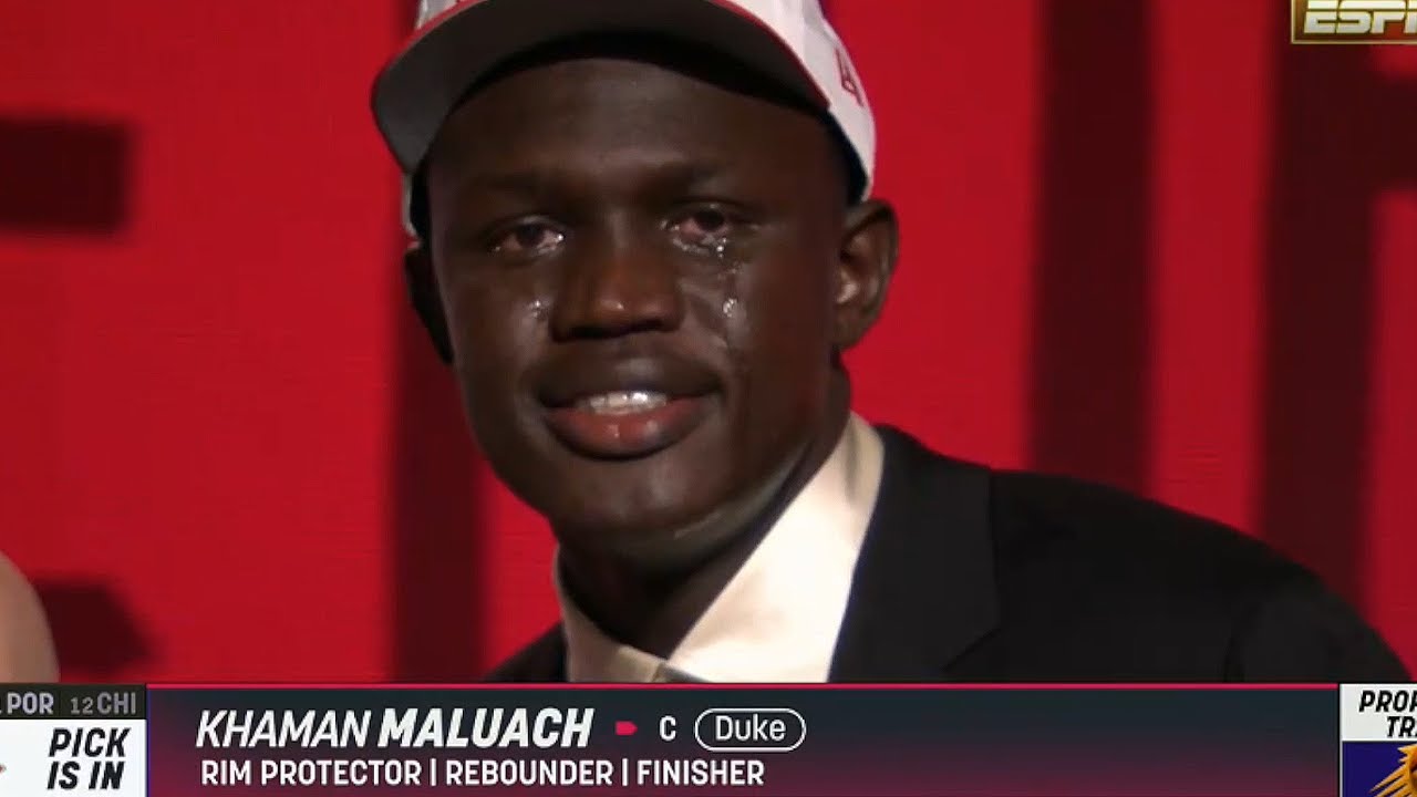 Khaman Maluach Selected #10 Overall by Phoenix Suns in 2025 NBA Draft