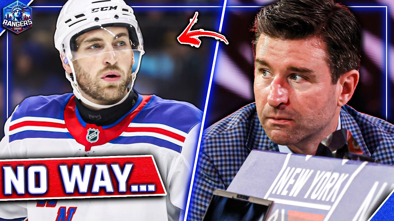 SHOCKING Rangers Trade Update... NEW Report Reveals WILD Details | NYR New