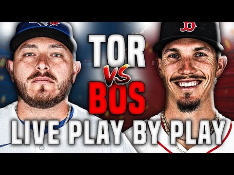 TORONTO BLUE JAYS vs. BOSTON RED SOX - LIVE Play By Play (June 27 2025)