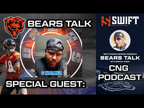 Chicago Bears Special Podcast CNG Special Guest || Bears LIVE