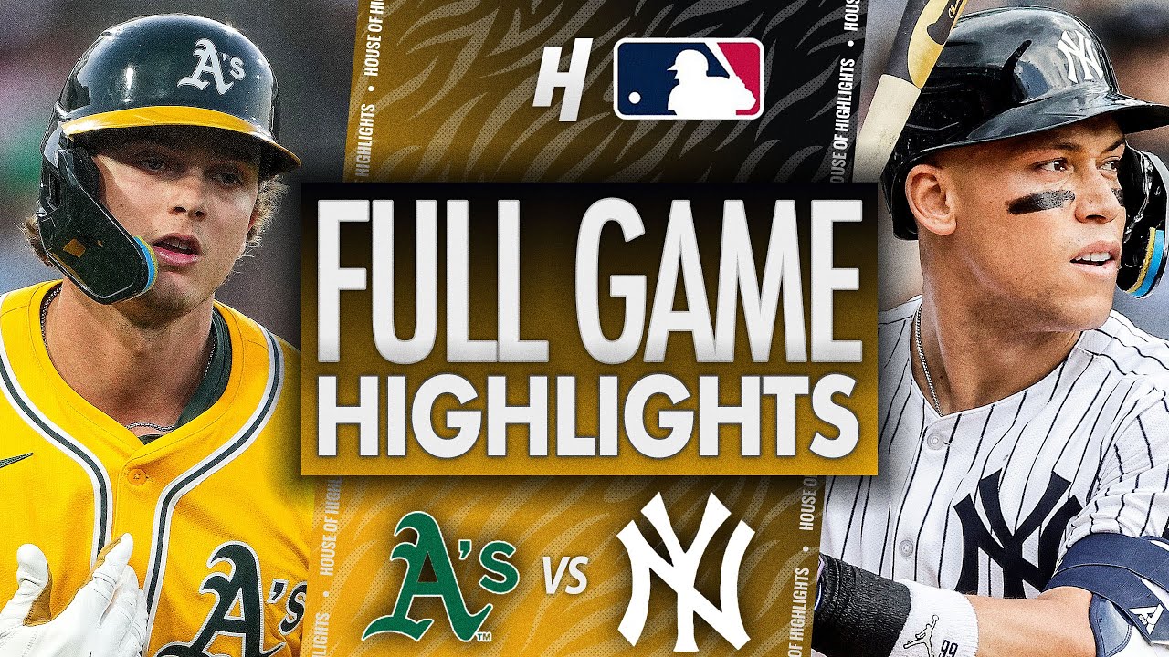 Athletics vs New York Yankees - FULL GAME HIGHLIGHTS | June 27, 2025 MLB Season