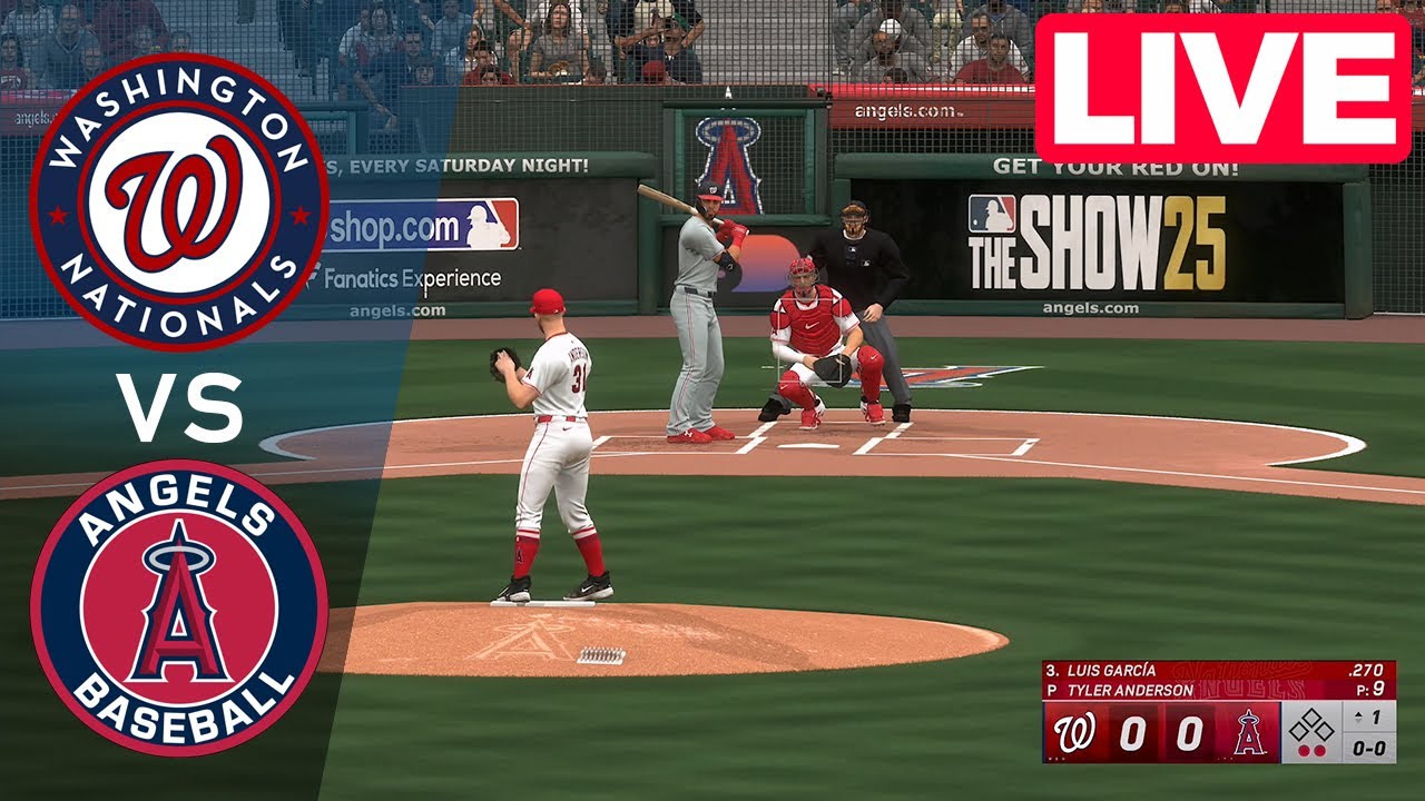 MLB LIVE🔴 Los Angeles Angels vs Washington Nationals - Jun 27, 2025 | Full Game MLB 2025 EN VIVO