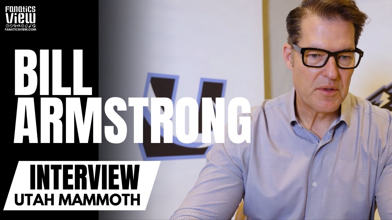 Bill Armstrong Previews 2025 NHL Draft Class, Discusses Outlook for Utah Mammoth at #4 Overall