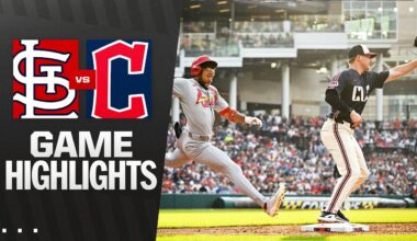 Cardinals vs. Guardians Game Highlights (6/27/25) | MLB Highlights